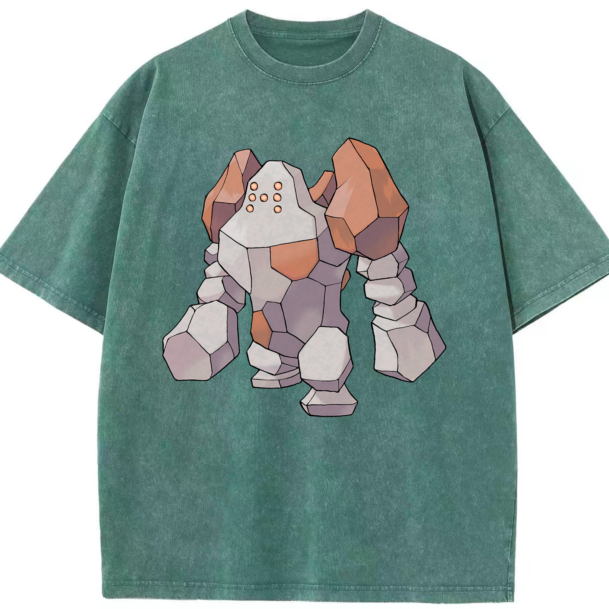 （画像用） ポケットモンスター Pokémon 綿100% ヴィンテージ風 半袖Tシャツ（フロントプリント）